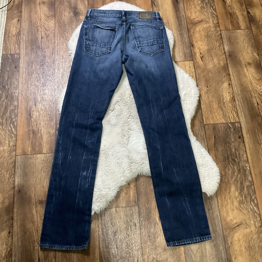 Agave Denim Jeans Pragmatist Dark Wash Size 29 34" Inseam Slim - Picture 9 of 12